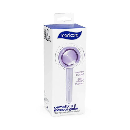 Manicare DermaSOOTHE Massage Globe – Calm Redness & Relieve Puffiness | Hot & Cold Compress Skincare Tool - Auzzistore