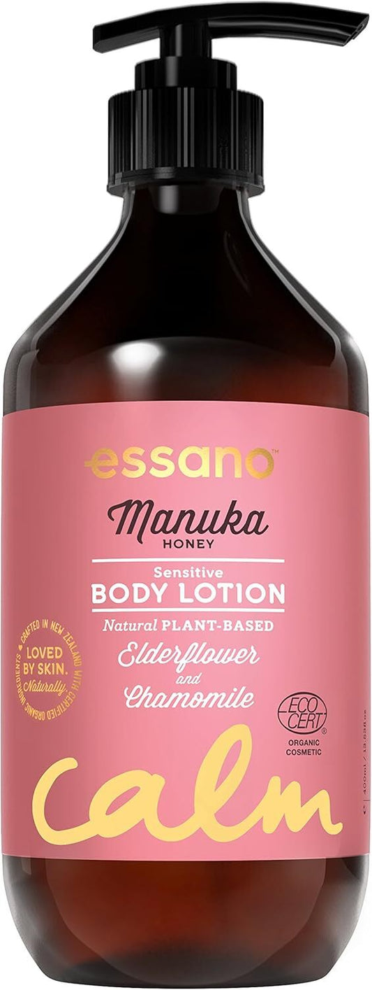 Essano 400ml Manuka Honey Sensitive Body Lotion Moisturiser – view 2