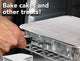240x Aluminium Disposable Foil Food Container Trays Pans w/ Lids Covers Bulk  24cm*18cm*6cm – view 4