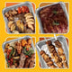 240x Aluminium Disposable Foil Food Container Trays Pans Baking Roast Bulk 32.5x26x5.5cm – view 3