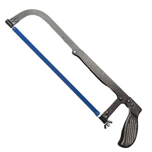 AOLONG V563 Medium Duty Hacksaw Frame 12" Blade, 90°/55° Cutting, Iron Handle