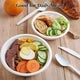 600pcs Disposable Sugarcane Bagasse Round Bowls - 18cm (450ml) - Bulk – view 3