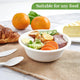 600pcs Disposable Sugarcane Bagasse Round Bowls - 18cm (450ml) - Bulk – view 4