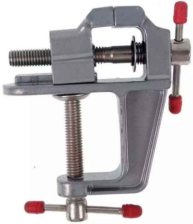 Mini Vise Aluminum Body 36mm Jaw Width 25mm Opening Jewelers Hobby Clamp V563-BENCHVISE