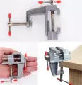 Mini Vise Aluminum Body 36mm Jaw Width 25mm Opening Jewelers Hobby Clamp V563-BENCHVISE