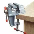 Mini Vise Aluminum Body 36mm Jaw Width 25mm Opening Jewelers Hobby Clamp V563-BENCHVISE