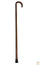 92cm WOODEN WALKING STICK Wood Cane Pole Carved Varnished Deluxe Quality Sturdy - Brown – view 3