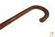 92cm WOODEN WALKING STICK Wood Cane Pole Carved Varnished Deluxe Quality Sturdy - Brown – view 4