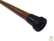 92cm WOODEN WALKING STICK Wood Cane Pole Carved Varnished Deluxe Quality Sturdy - Brown – view 5