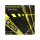V563-BR Industrial CAUTION Tape 7.5cm x 20m Yellow Safety Barricade Non-Stick – view 4