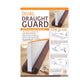 DUAL DRAFT STOPPER Double Sided Snake Wind Air Door Guard Cover Weather Seal – view 8