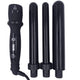 H2D X3 Professional Hair Curling Wand Ceramic Curler Roller - Black – view 6