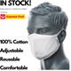 Anti-Microbial 2-Ply Cotton Face Mask V563-CV22 - Washable, Reusable, Breathable, Odour Control – view 4