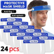 Safety Full Face Shield V563-FS-1, Anti-Fog, Double-Sided PET, 32x22cm, Glasses Compatible, Lightweight – view 2