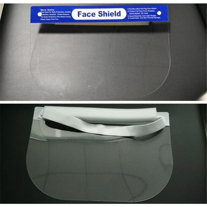 Safety Full Face Shield V563-FS-1, Anti-Fog, Double-Sided PET, 32x22cm, Glasses Compatible, Lightweight