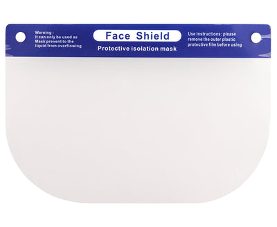 Safety Full Face Shield Anti-Fog Eye Protector, Double-Sided PET, 32x22cm, V563-FS-1, 3PCS