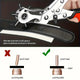 Multi-Size Leather Belt Eyelet Hole Punch Plier, Stainless Steel, Revolving Tool V563-H143 – view 3