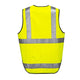 HUSKI Hi Vis Patrol Vest 3M Reflective Tape Safety Workwear High Visibility - Yellow - L – view 4