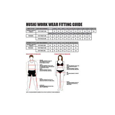 HUSKI Overalls V563-K8097-XS Waterproof Windproof Breathable Bib & Brace with Adjustable Straps - Navy XS