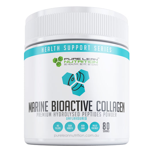 80 Servings Marine Collagen Bioactive Peptides Powder Beauty Glow for Skin Nails – view 2