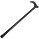 Metal WALKING STICK Travel Extendable Pole Compact Adjustable Lightweight - Black – view 5