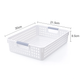 36x Premium Plastic Storage Basket Bulk w/ Grip Handles 30*21.5*8.5cm – view 3