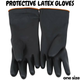 V563-SUNGLOVES-1PK Latex Gloves - One Size, Anti Chemical, Acid Resistant, Heavy Duty, Comfortable – view 2