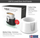 Table Coaster Anti-Spill Drink Holder Tray Couch Seat Car Office Travel - White – view 3