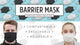 Tigerplast Fabric Face Mask 3-Pack, Washable, Reusable, Anti-Microbial, Black, 3-Layer Polycotton, OEKO-TEX Certified – view 6