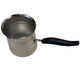 1.2L TURKISH COFFEE POT Milk Warmer Jug w Handle STAINLESS STEEL – view 2