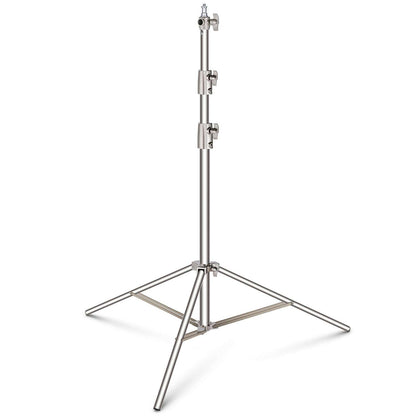 1Pcs Hridz 260cm Stainless Steel Heavy Duty with 1/4" to 3/8" adapter for Studio Softbox, Monolight and Other Photographic Equipment - 1-Stand