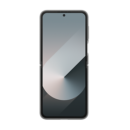 Samsung Silicone Case with Ring for Galaxy Z Flip6 - Grey