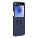 Samsung Silicone Case with Ring for Galaxy Z Flip6 - Dark Blue – view 4