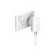 Belkin Dual PD Wall Charger with PPS - 42W Fast Charging for iPhone & Android, 1x USB-C (30W) & 1x USB-A (12W) - White
