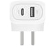 Belkin Dual PD Wall Charger with PPS - 42W Fast Charging for iPhone & Android, 1x USB-C (30W) & 1x USB-A (12W) - White – view 2