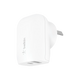 Belkin Dual PD Wall Charger with PPS - 42W Fast Charging for iPhone & Android, 1x USB-C (30W) & 1x USB-A (12W) - White – view 4