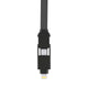 Rolling Square inCharge XL 100W 6 in 1 Travel Charging Cable 30cm - Urban Black – view 5