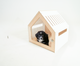 Modern Pet House Dog Crate (White) – view 3
