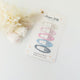 MANGO JELLY Butter Cream Hair Clips - Ice Cream Oval - 5 Snap Clips Pack, Non-Slip, 10 Colors, 6 Shapes – view 2