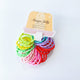 MANGO JELLY Kids Hair Ties (3cm) - Silky Pop Mixed - One Pack – view 2