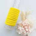 MANGO JELLY Metal Free Hair Ties 4.5cm Yellow 10P Twin Pack - Super Soft & Stretchy