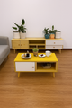 NNECN Modern Living Room TV Stand Table Set – view 2