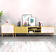 NNECN Two-Doors, Two-Drawers Wooden TV Cabinet – view 2