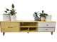 NNECN Two-Doors, Two-Drawers Wooden TV Cabinet – view 4
