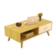 NNECN Coffee Table with Storage Drawer and Open Shelf – view 3