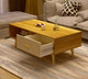 NNECN Coffee Table with Storage Drawer and Open Shelf – view 5