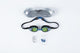 Junior mirrored lens swimming goggles golden colour – view 3