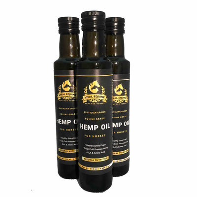 Vital Equine | Hemp Starter Pack | Turmeric + Hemp Oil & Lemon Myrtle Balm