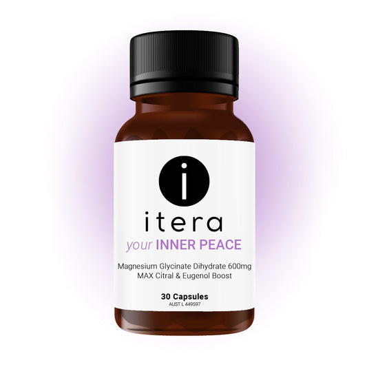 Itera Health your INNER PEACE - 30 Capsules - Auzzistore