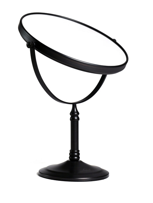 Dolphy 5X & 1X Magnifying Mirror DMMR0033 - 8" LED Halo, 360° Swivel, Matte Black